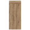 vidaXL Badezimmer-Wandschrank TULUM Artisan-Eiche 37 x 24,5 x 86 cm