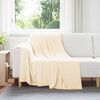 vidaXL Wohndecken 24 pcs Creme 200 x 150 cm Fleece