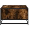 vidaXL Couchtisch R&auml;uchereiche 90x57x35 cm Holzwerkstoff und Metall