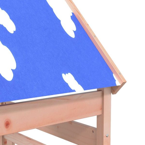 vidaXL Spielturm Braun 52,5 x 85 x 265 cm Massives Douglasienholz