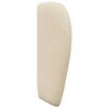 vidaXL Kopfteil Ohr Creme 40 x 23 x 6 cm Stoff