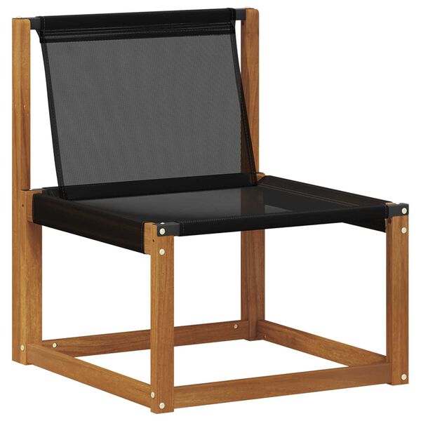 vidaXL Outdoor-Sofagarnitur mit Kissen 4 pcs Nat&uuml;rlich und Hellgrau