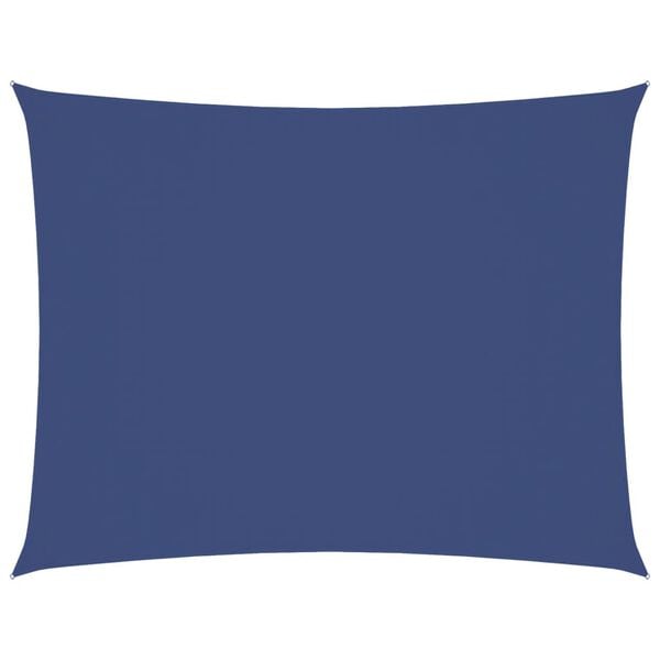 vidaXL Sonnensegel Oxford-Gewebe Rechteckig 3x6 m Blau