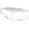vidaXL Boxspringbettgestell Dunkelgrau 80x200 cm Stoff