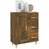 vidaXL Sideboard Räuchereiche 69,5x34x90 cm Holzwerkstoff