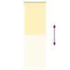 vidaXL Verdunkelungsrollo Gelb 60x150 cm Stoffbreite 55,7 cm Polyester