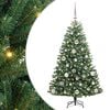vidaXL K&uuml;nstlicher klappbarer Weihnachtsbaum Gr&uuml;n 120 cm