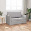 vidaXL Schlafsofa 110cm Wolkengrau Stoff