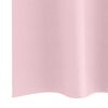 vidaXL Verdunkelungs-Vorh&auml;nge mit Ringen 2 pcs Babyrosa 175 x 140 cm