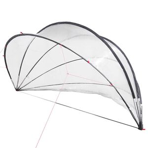 vidaXL Pool-Dome Transparent 430 x 430 x 210 cm PVC