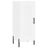 vidaXL Sideboard Wei&szlig; 34,5x34x90 cm Holzwerkstoff