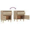 vidaXL Nachttisch Sonoma-Eiche 40x35x50 cm