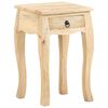 vidaXL Nachttisch 28x28x46 cm Massivholz Mango