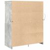 vidaXL Sideboard Betongrau 81x37x100 cm Holzwerkstoff