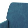 vidaXL Sessel Blau 62x79x79 cm Samt
