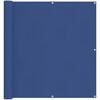 vidaXL Balkonsichtschutz 110 x 200 cm Oxford-Stoff Rechteckig Blau
