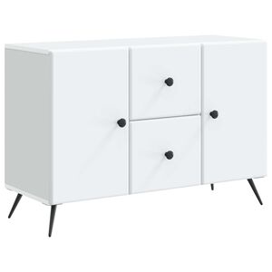 vidaXL Sideboard Wei&szlig; 89 x 34,5 x 60 cm Holzwerkstoff