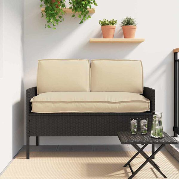 vidaXL Pallet Kissen Set 3 pcs Beige 120 x 60 x 12 cm Oxford Stoff
