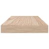 vidaXL Schweberegale 2 Stk. 110x23,5x4 cm Holzwerkstoff