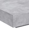 vidaXL Couchtisch Betongrau 100x100x31 cm Holzwerkstoff