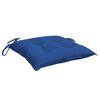 vidaXL Stuhlkissen 2 Stk. Blau 50x50x7 cm Oxford-Gewebe
