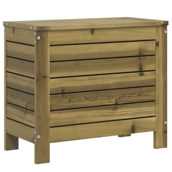 vidaXL Gartenhocker 62x31,5x52 cm Kiefernholz Impr&auml;gniert