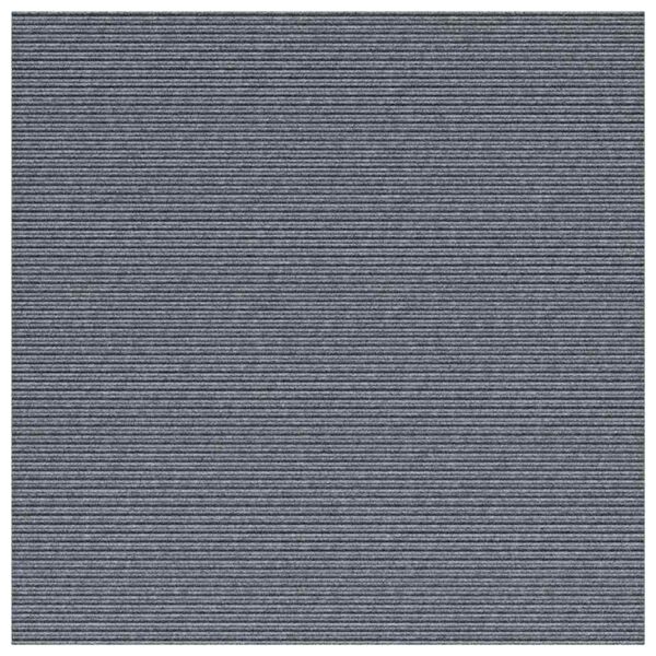 vidaXL Teppichl&auml;ufer Hellgrau 100 x 100 cm Stoff