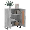 vidaXL Sideboard Betongrau 69,5x34x90 cm Holzwerkstoff