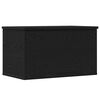 vidaXL Aufbewahrungsbox Schwarz Eichen-Optik 60 x 35 x 35 cm