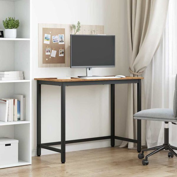 vidaXL Tisch Altholz 80 x 50 x 76,5 cm Ingenieure Holz und Stahl