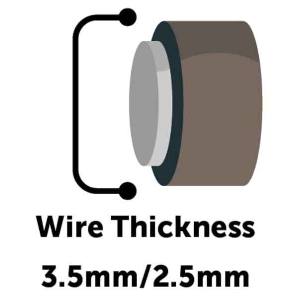 FLAMINGO 4-tlg. Freilaufgehege Quadri 100x70x60 cm Taupe