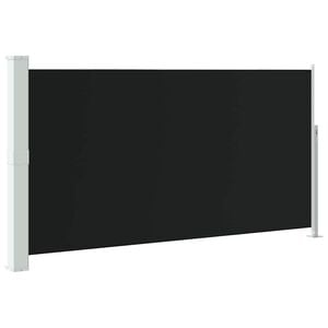 vidaXL Seitenmarkise 160x300 cm Schwarz