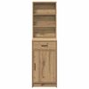 vidaXL Highboard Artisan-Eiche 41 x 40 x 135 cm Holzwerkstoff