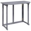 vidaXL Balkontisch Klappbar 90x50x74 cm Massivholz Akazie