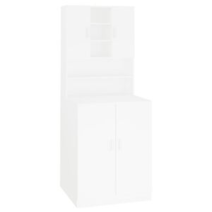 vidaXL Waschmaschinenschrank Wei&szlig;