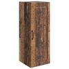 vidaXL Wandschrank 33 x 34,5 x 90 cm Holzwerkstoff Altholz