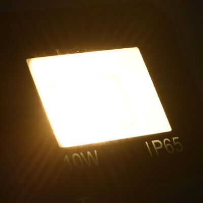 vidaXL LED-Fluter 2 Stk. 10W Warmweiß