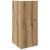 vidaXL Beistelltisch mit Ablage Artisan-Eiche 25,5x27x60 cm