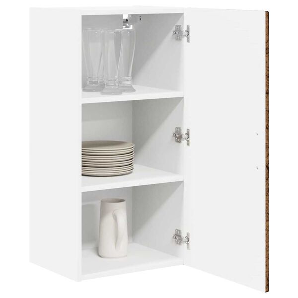 vidaXL K&uuml;chenschrank mit Regal Altholz 40 x 31 x 80 cm Holzwerkstoff