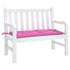 vidaXL Gartenbank-Auflage Rosa 110x50x7 cm Stoff