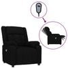 vidaXL Relaxsessel Elektrisch Schwarz Stoff