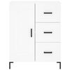 vidaXL Highboard Weiß 69,5x34x180 cm Holzwerkstoff