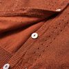 Kinder-Strickjacke Cognac 116