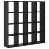 vidaXL B&uuml;cherregal 16 Ebenen 137,5 x 29 x 137,5 cm Holzwerkstoff
