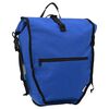 vidaXL Fahrradtasche Blau 32,5 x 17 x 57 cm Polyester