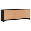 vidaXL TV-Schrank Schwarz 102x30x37,5 cm Holzwerkstoff