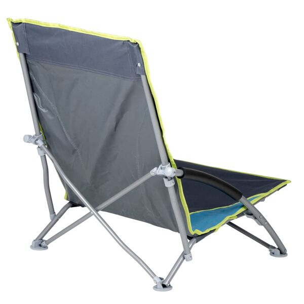 Camp Gear Strandstuhl Compact Blau und Grau 1204781