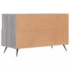 vidaXL TV-Schrank Grau Sonoma 80x36x50 cm Holzwerkstoff