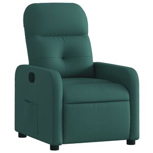 vidaXL Relaxsessel Dunkelgr&uuml;n Stoff