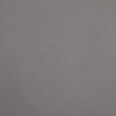 vidaXL Hundebett Grau 90x53x30 cm Kunstleder